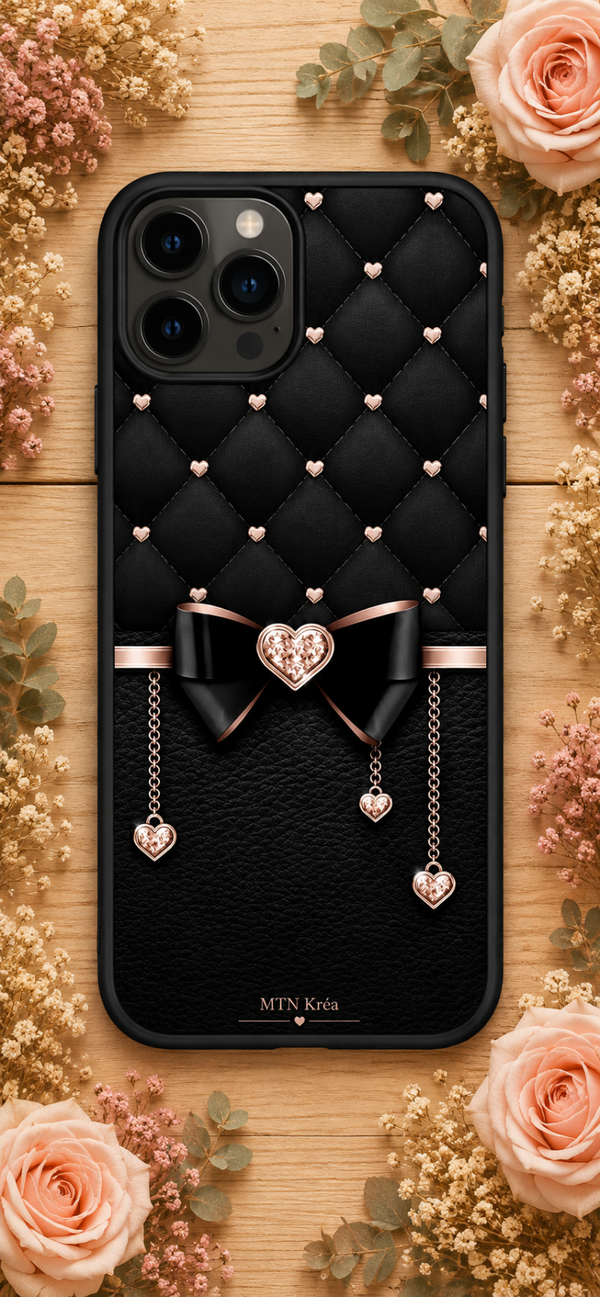 Coque élégance rose gold