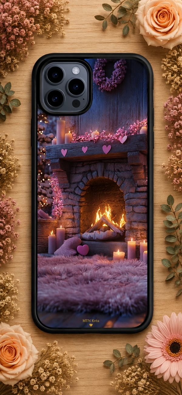Coque cheminée d’hiver