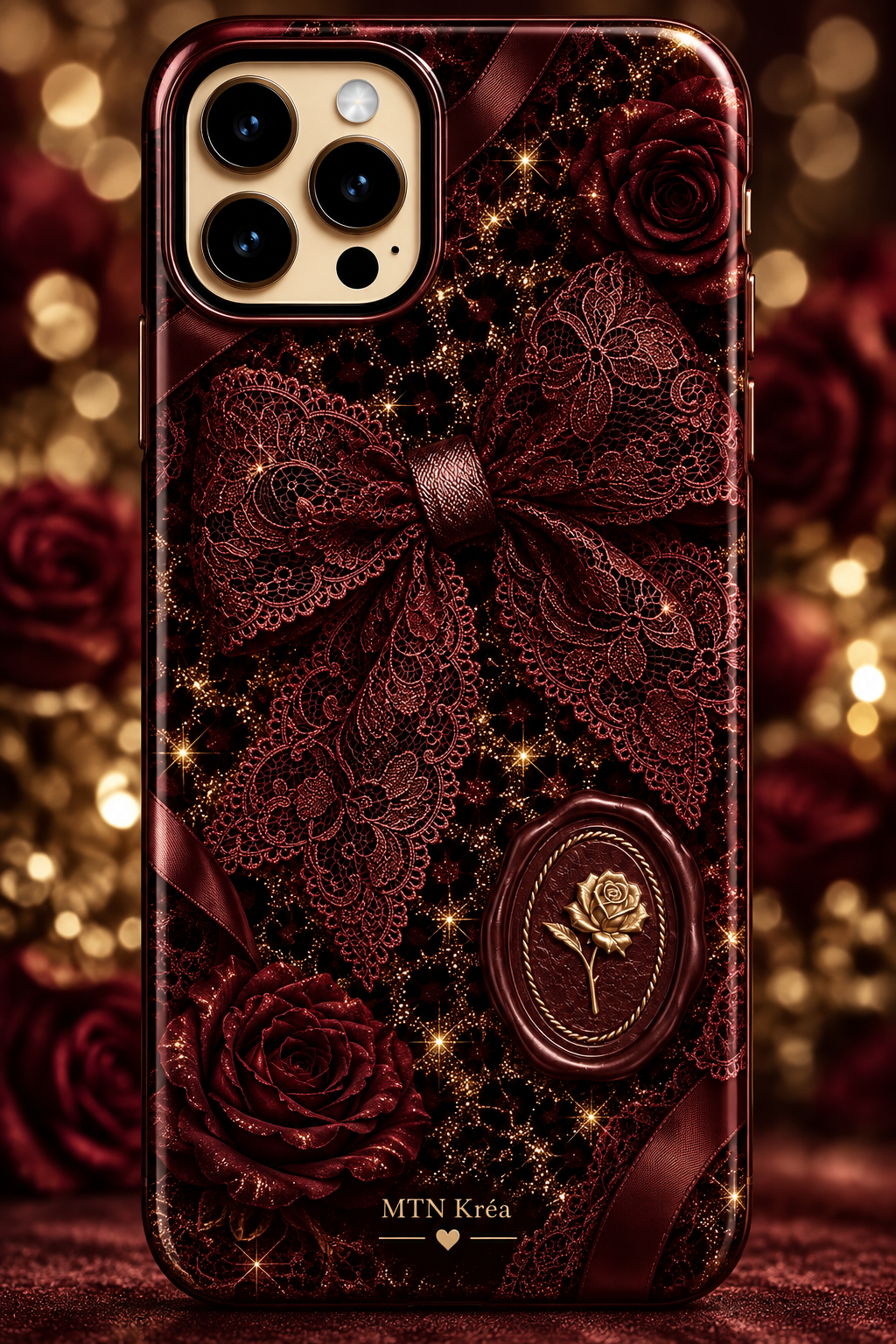 Coque dentelle romantique