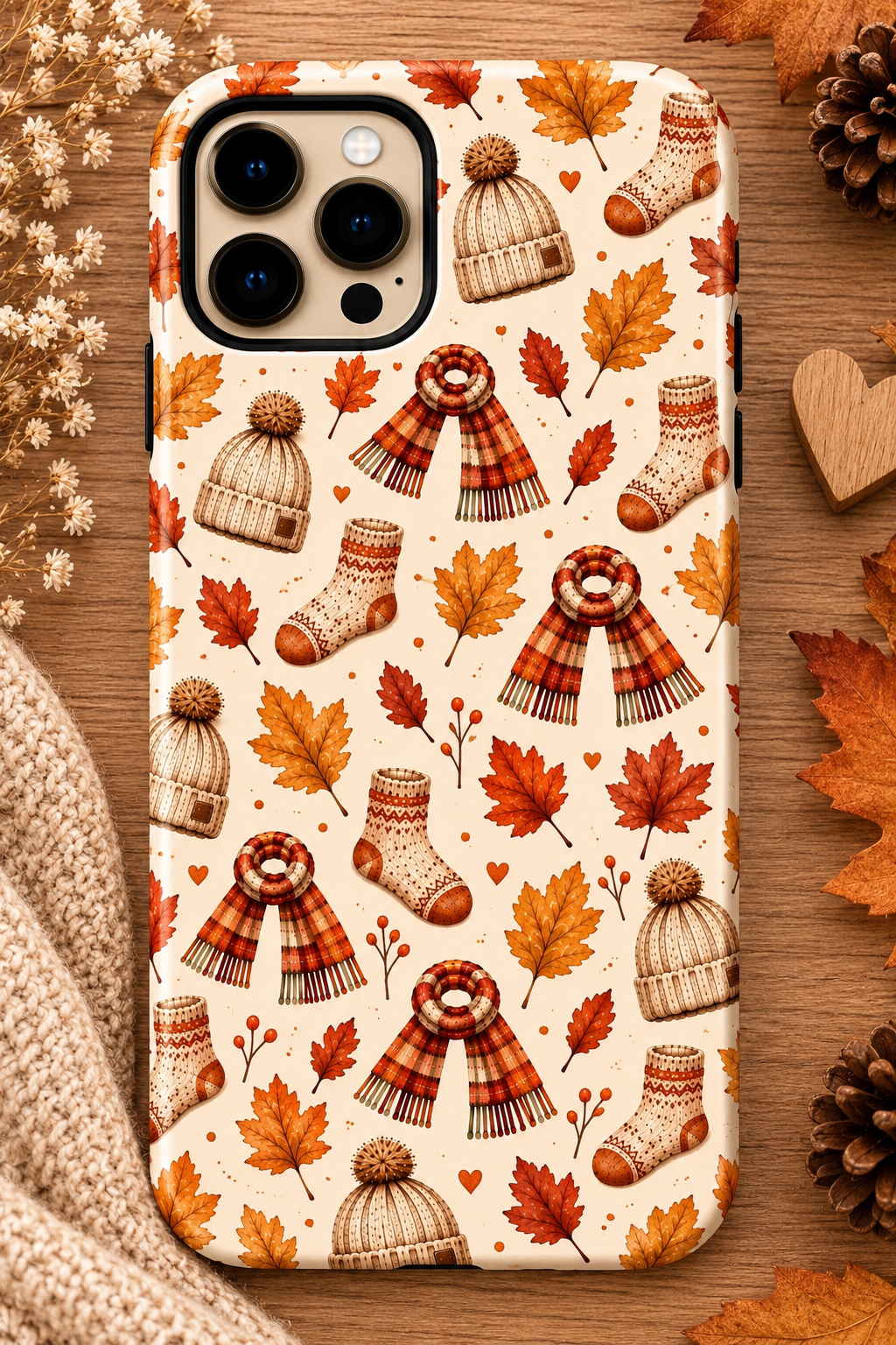 Coque cocoon d’automne