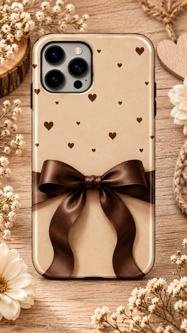 Coque tendre chocolat