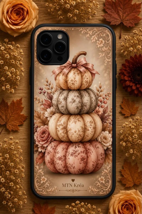 coque citrouilles vintage