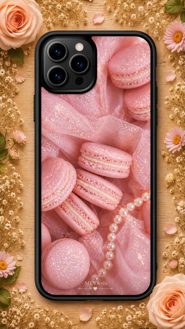 coque macaron glamour