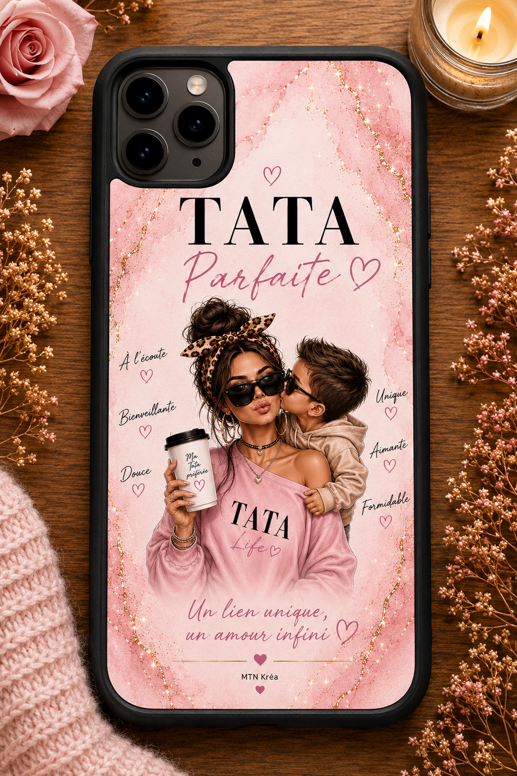 Coque un lien parfait