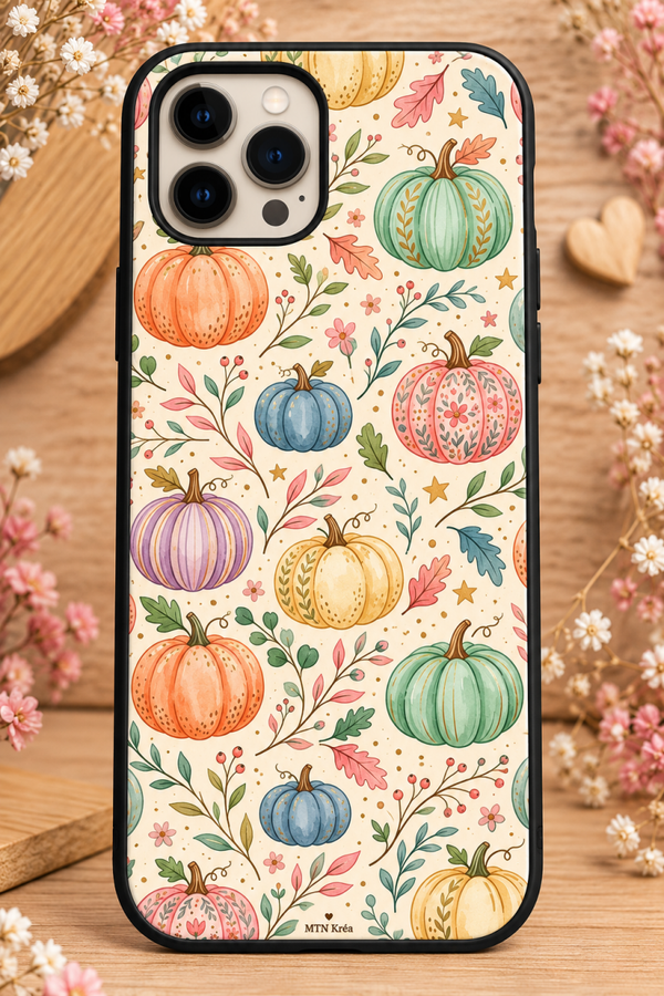 Coque citrouilles enchantées
