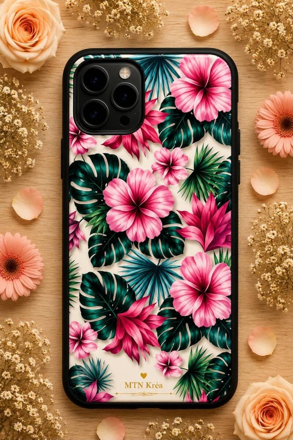 coque hibiscus tropical
