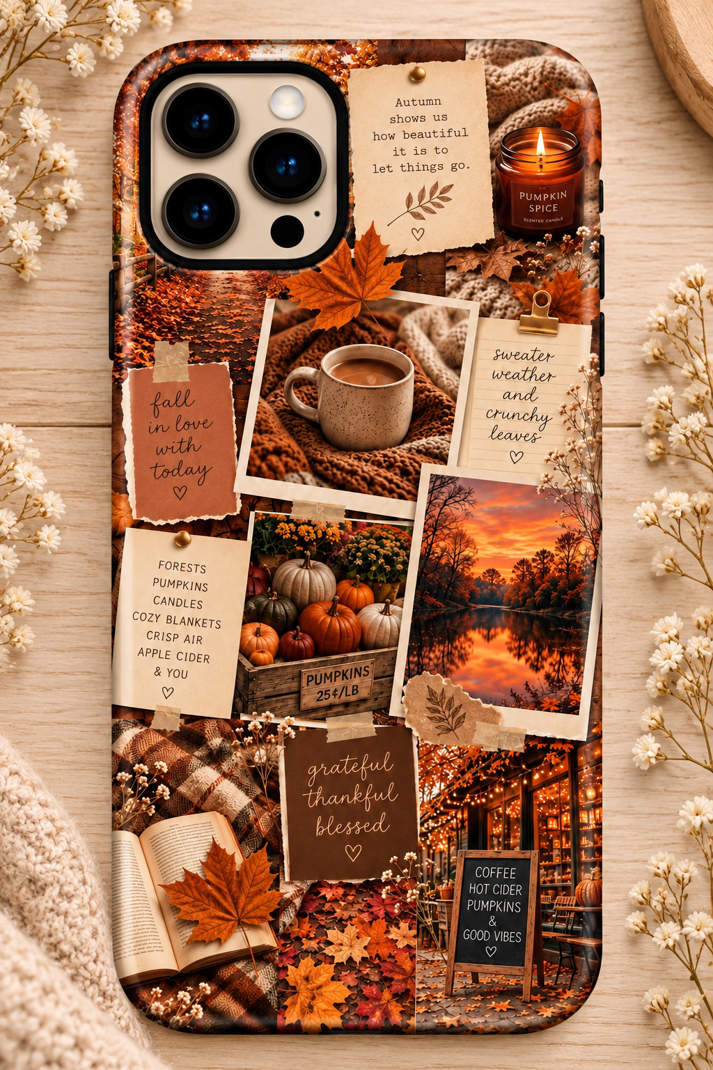 Coque automne cocooning