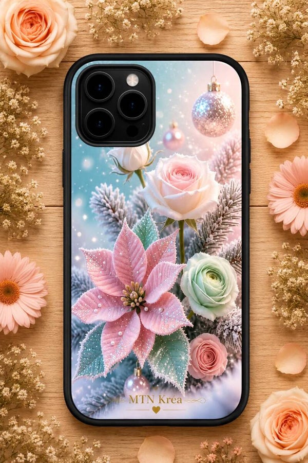 coque Noël givré