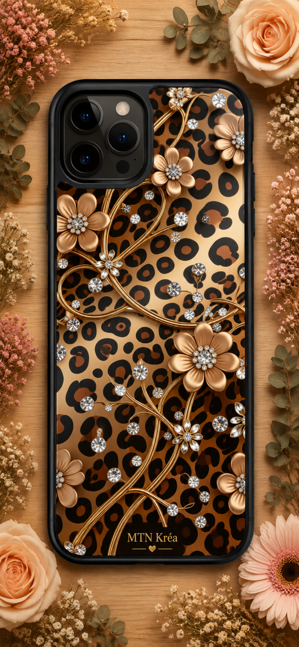 Coque léopard glamour