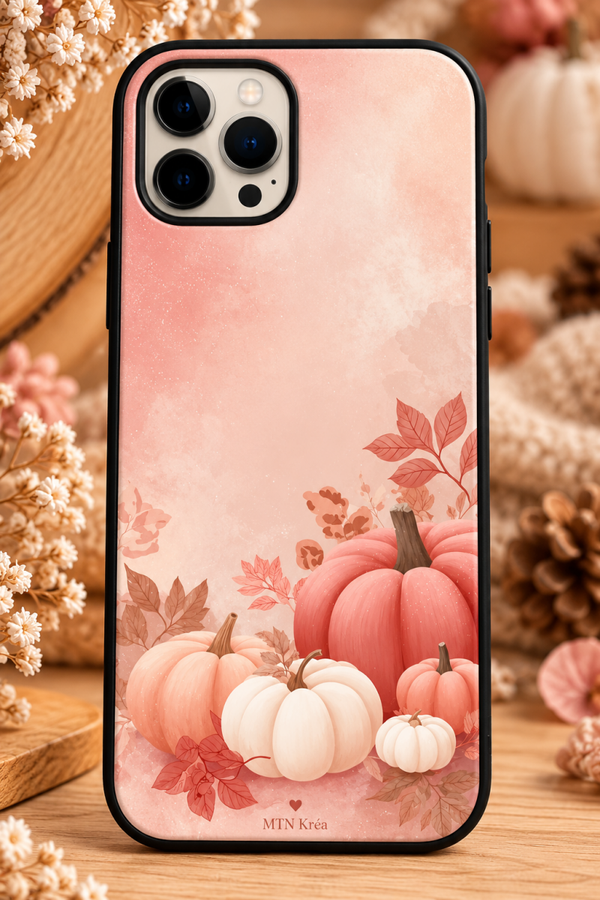 Coque jardin de citrouilles