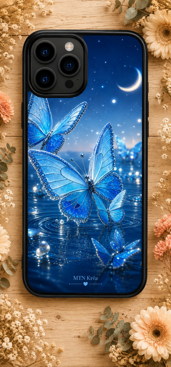 Coque papillons de lune