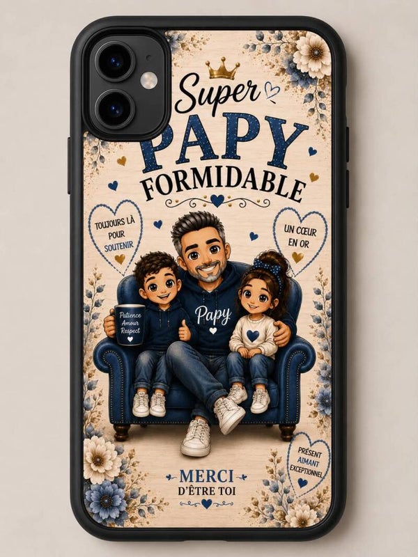 coque papy formidable