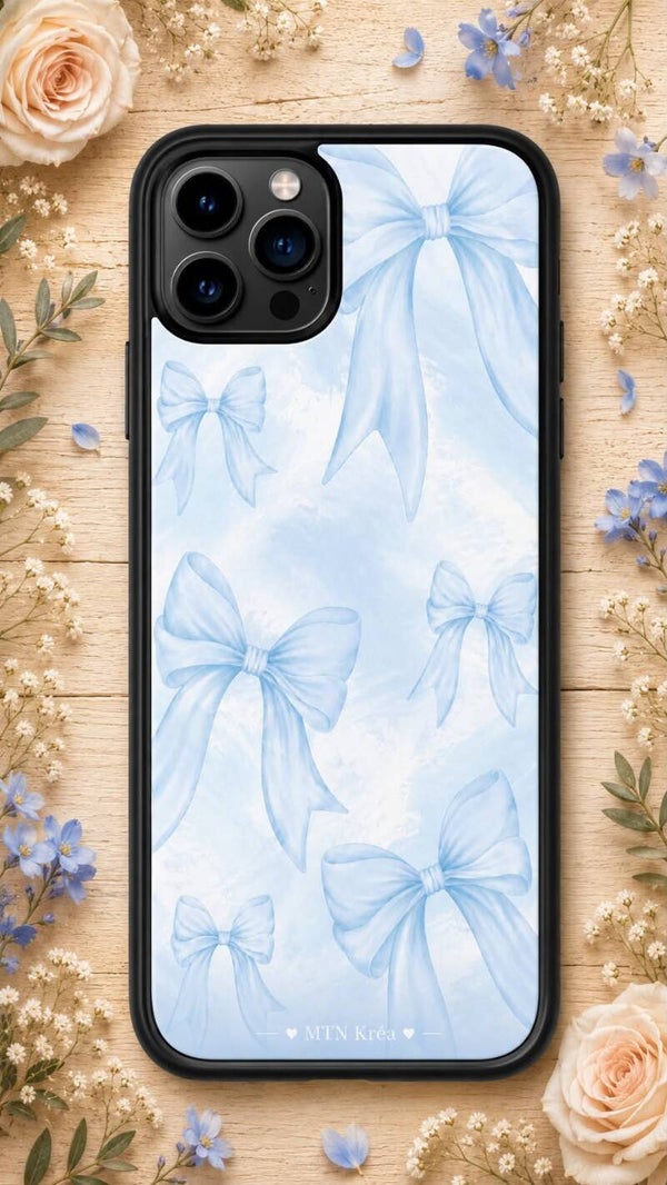coque bleu poudré