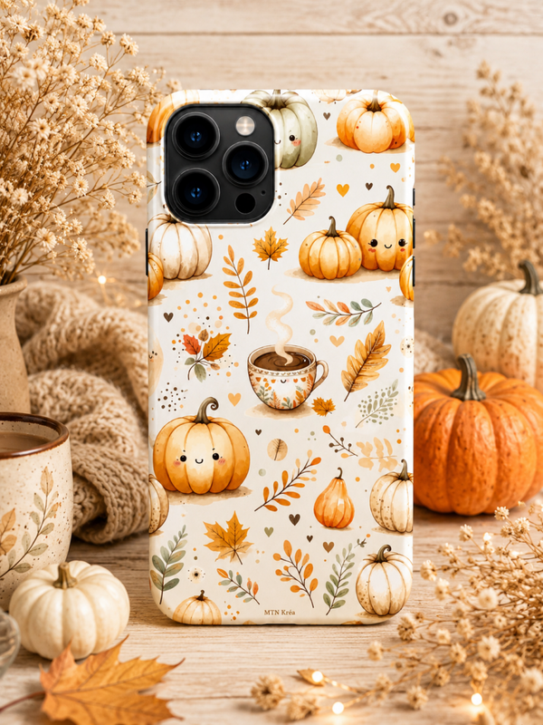 Coque pumpkin d’automne