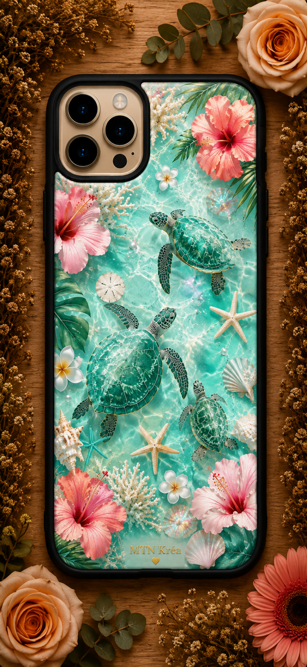 Coque paradis turquoise