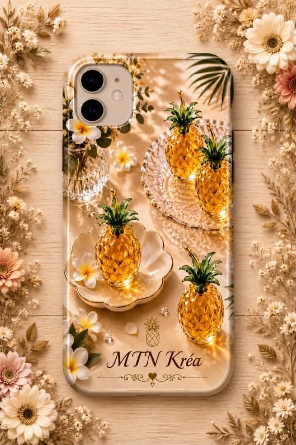 coque ananas de cristal
