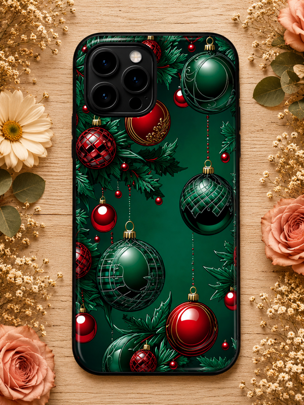 Coque noël en sapin