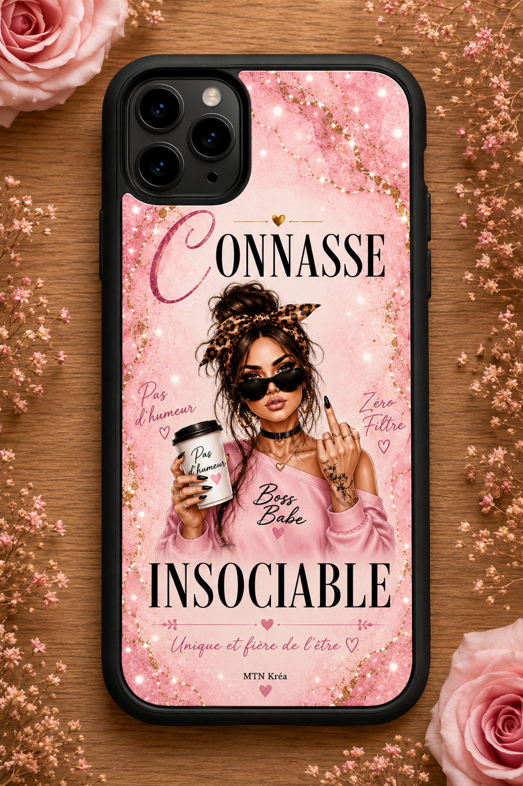 Coque unique et insociable