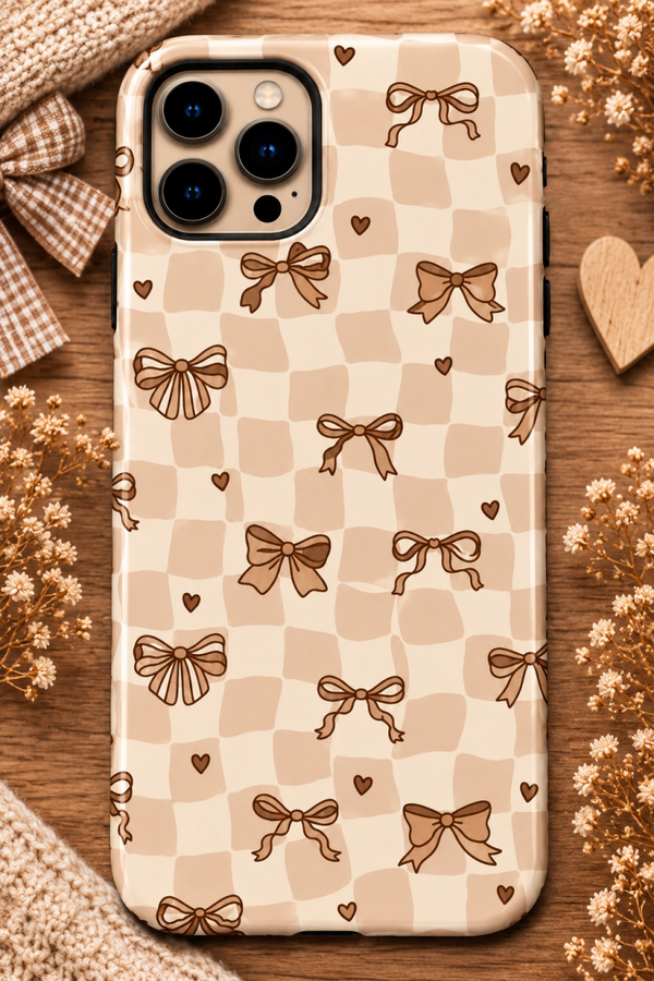 Coque douceur Vichy