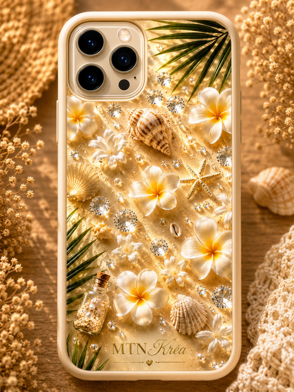 Coque sable doré