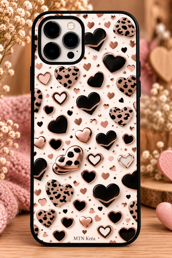Coque léopard love