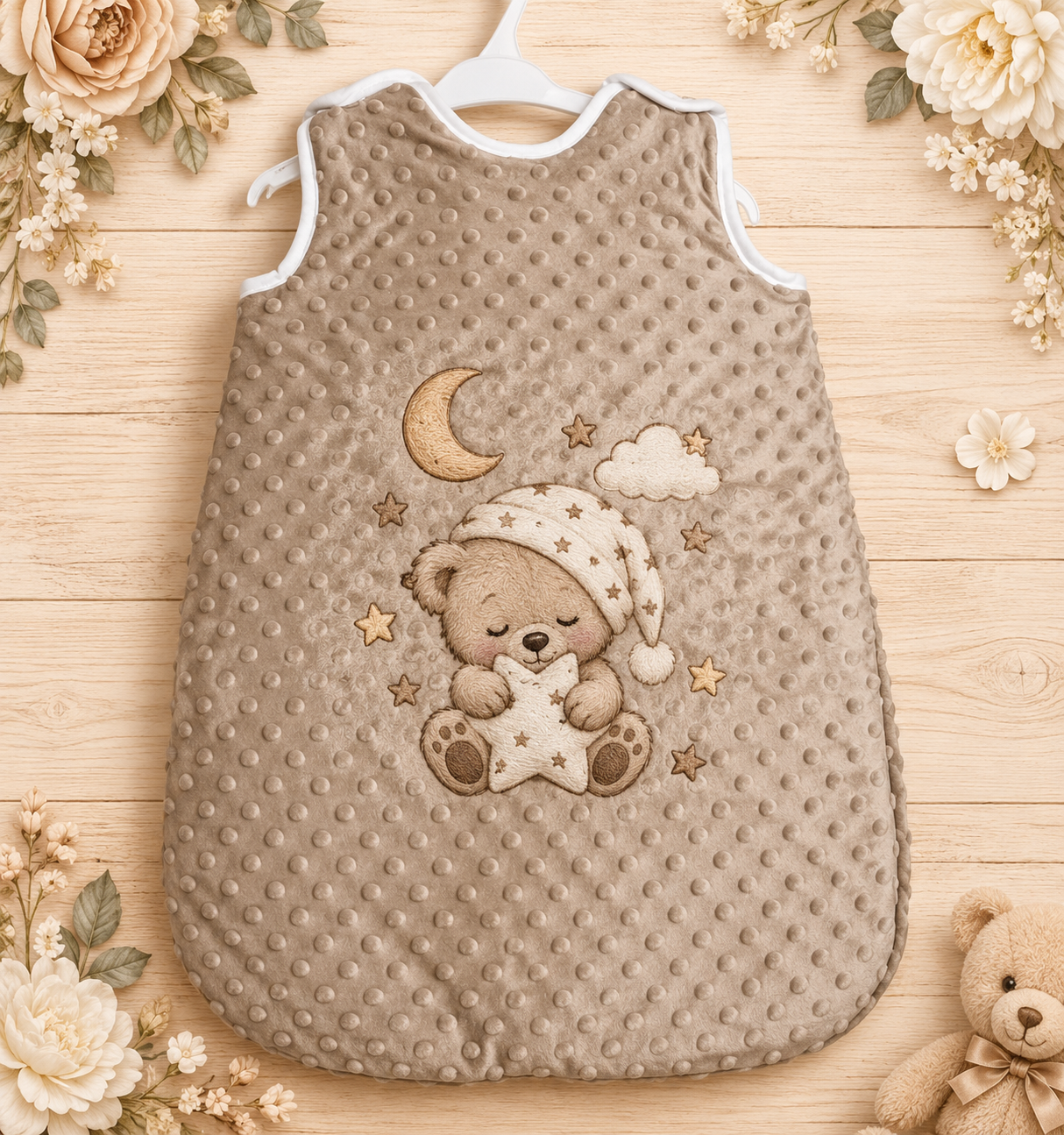 Gigoteuse Minky personnalisée