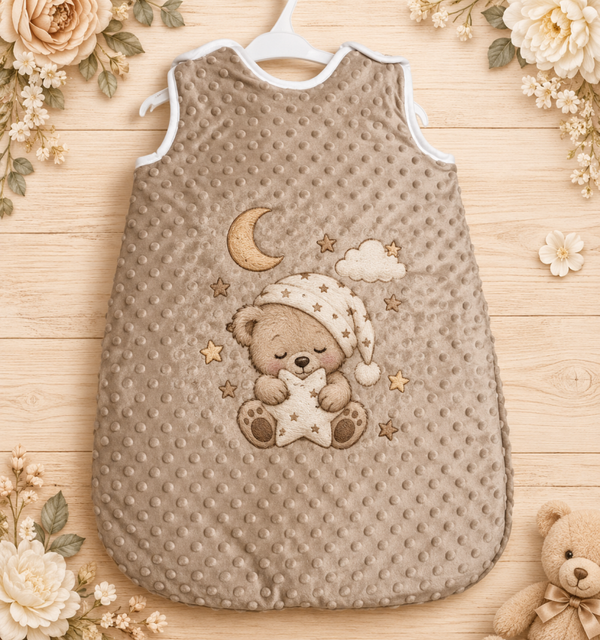 Gigoteuse Minky personnalisée