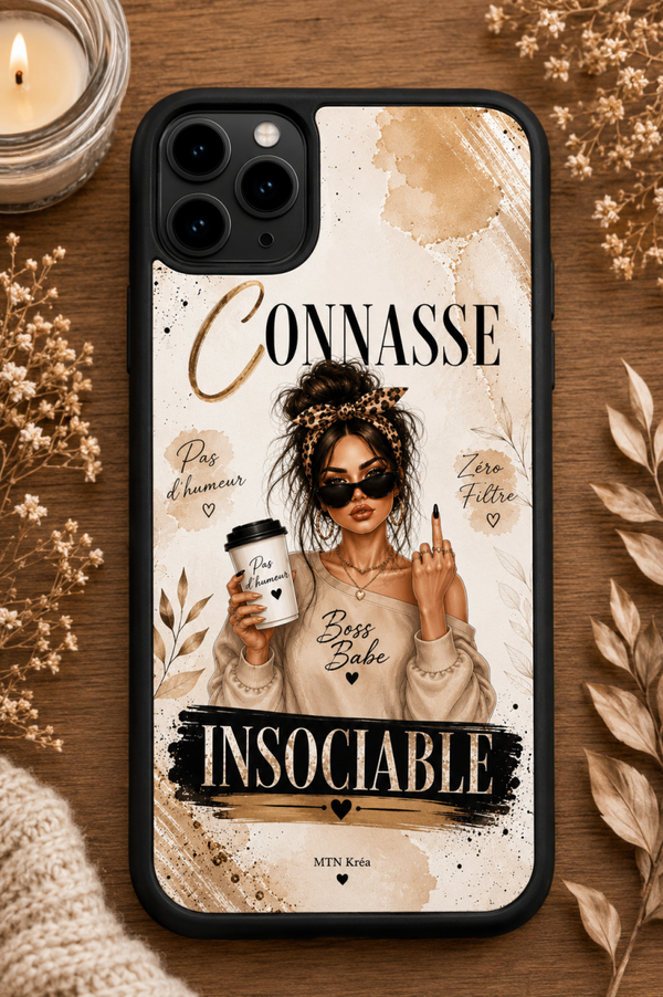 Coque insociable chic