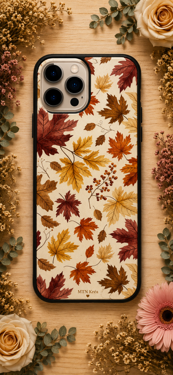 Coque douceur automnale