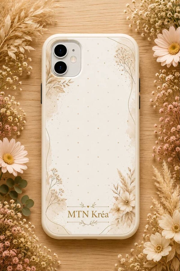 coque élégance ivoire