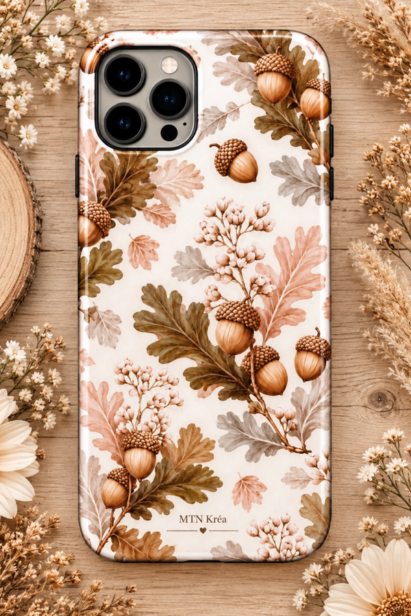 Coque feuilles et châtaignes