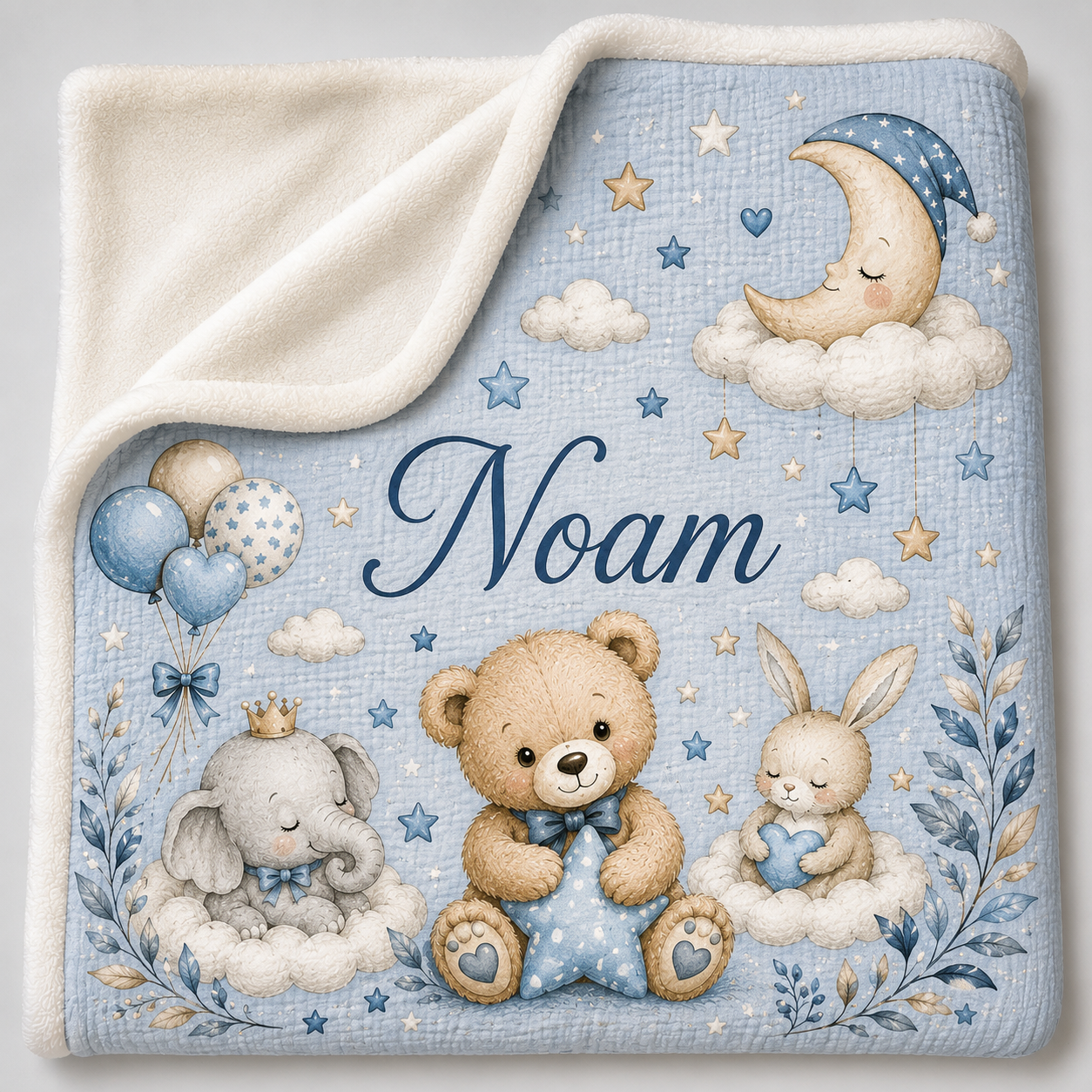 Couverture gaz de coton personnalisée