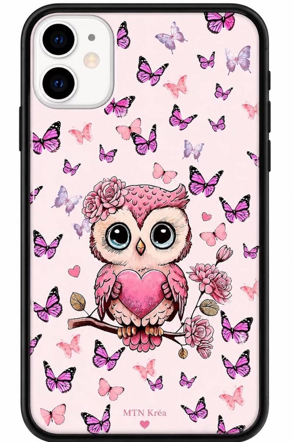 Coque chouettes enchantée