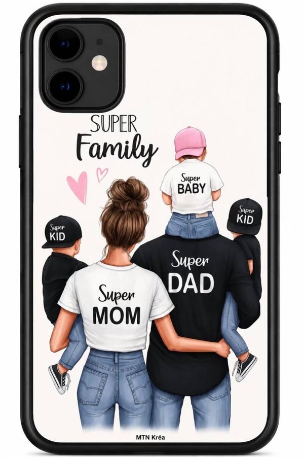 Coque super famille