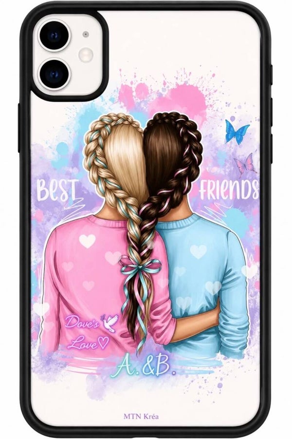 Coque tresses d’amitié