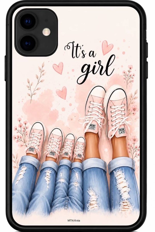 Coque notre trésors rose