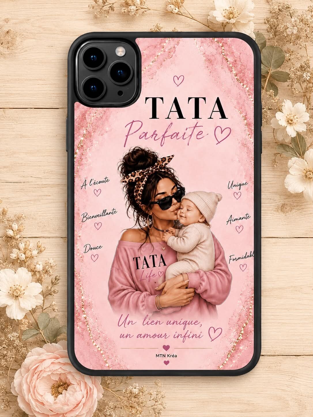 Coque tata et bébé