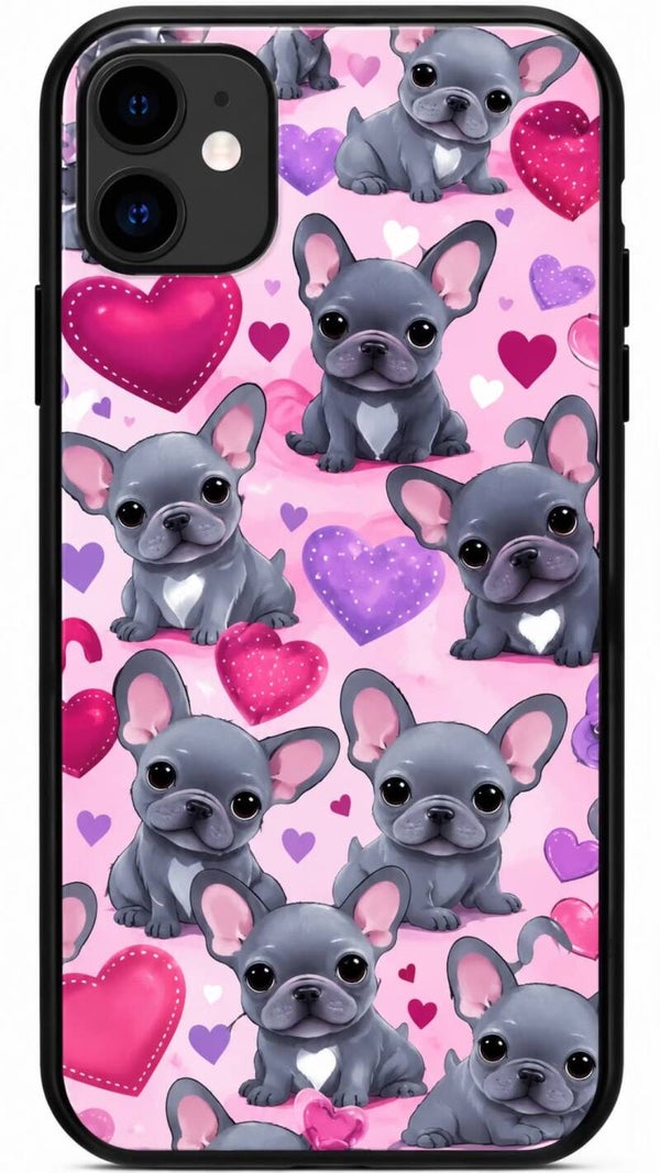 Coque bouledogues d’amours