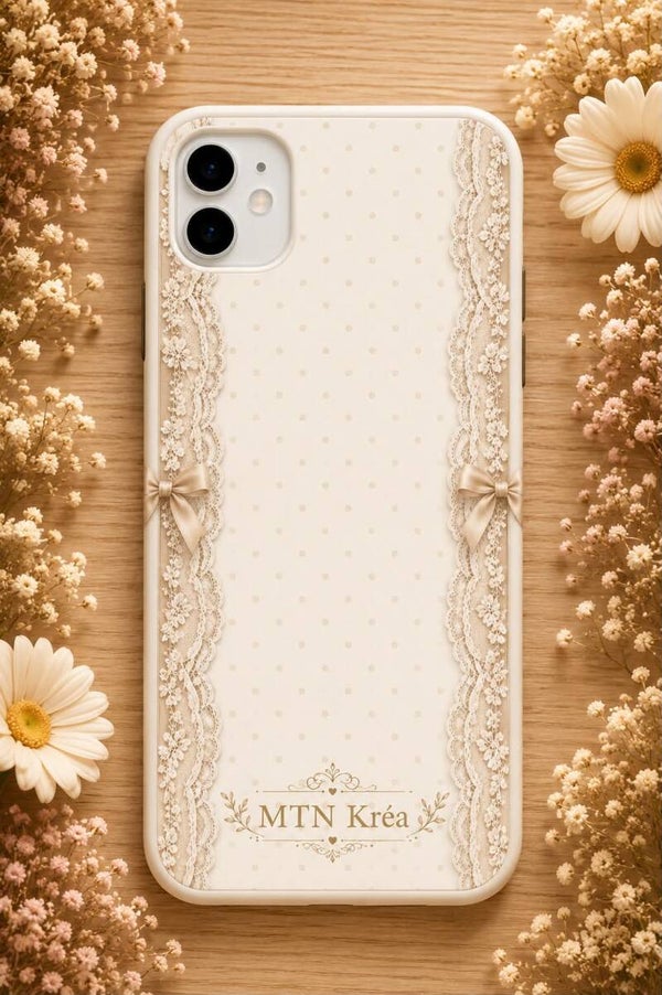 coque ruban d'ivoire