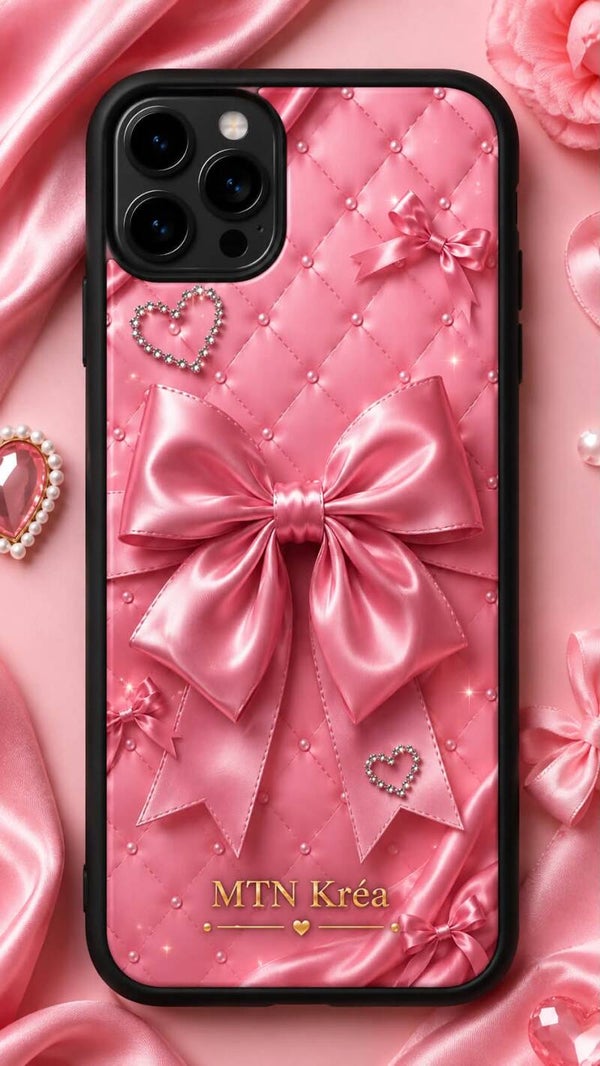 coque pink glamour