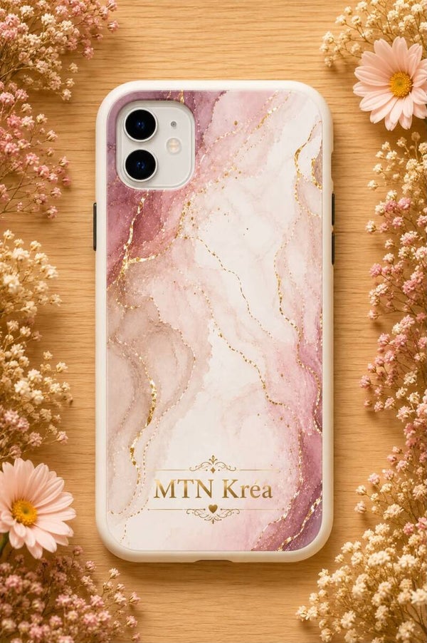 coque quartz rosé