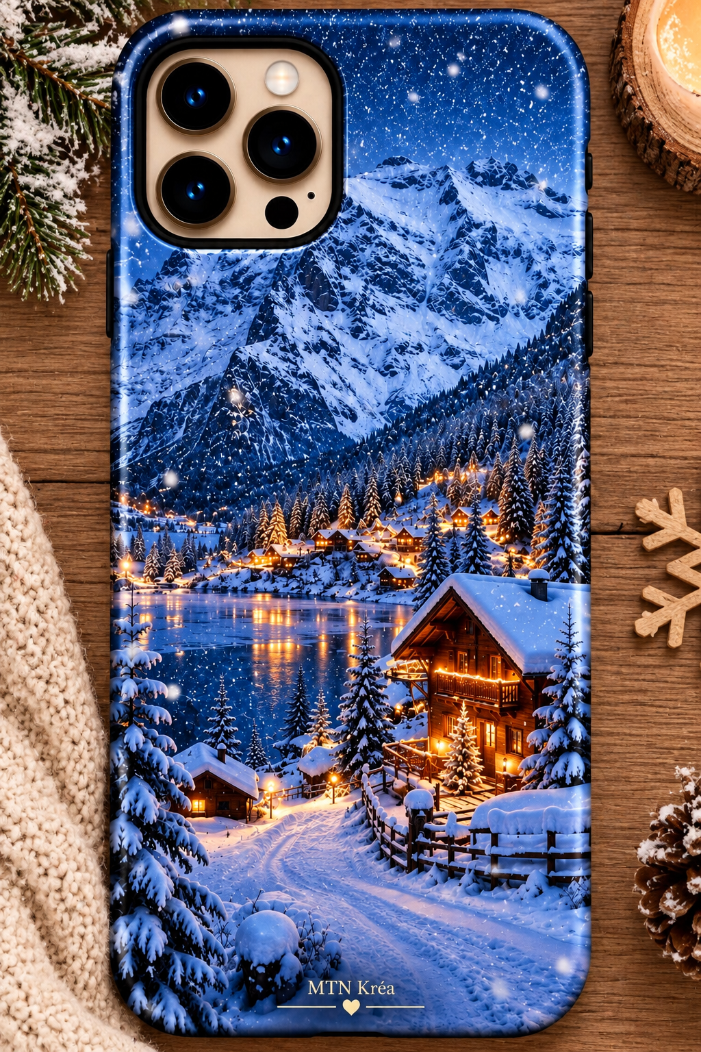 Coque chalet au bord de lac