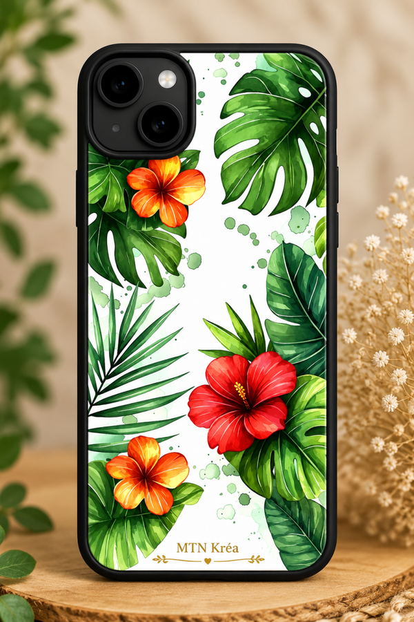 Coque hibiscus paradise