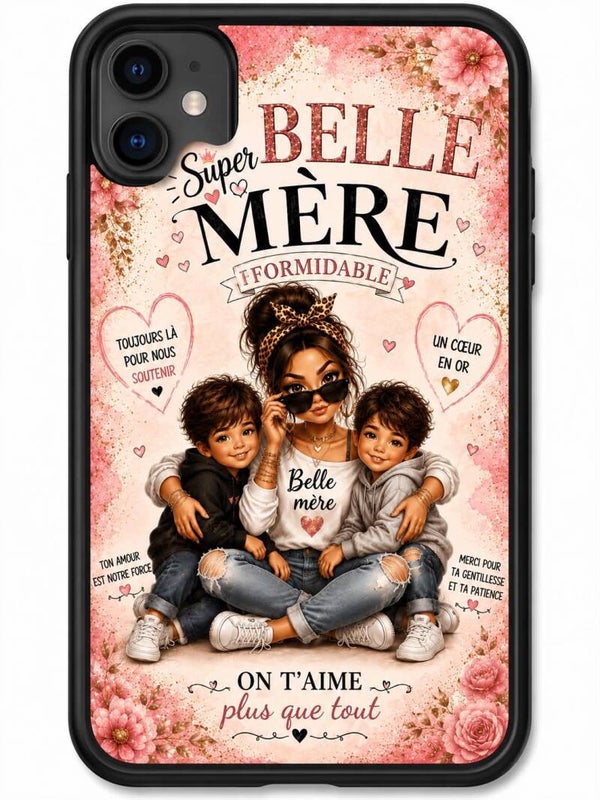 coque belle mere de 2 loulous