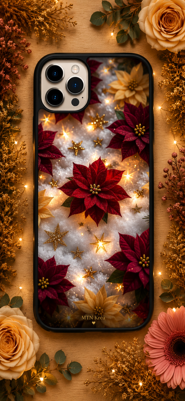 Coque étoiles de Noël