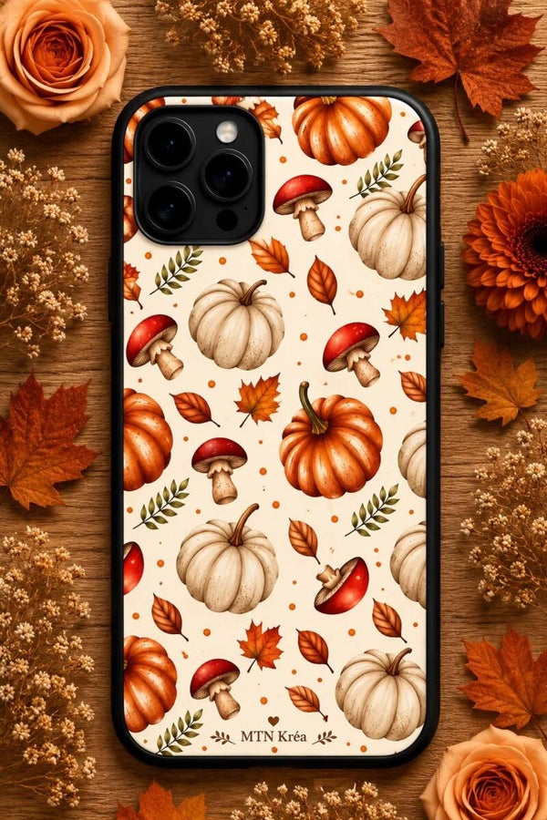 coque citrouilles d'automne