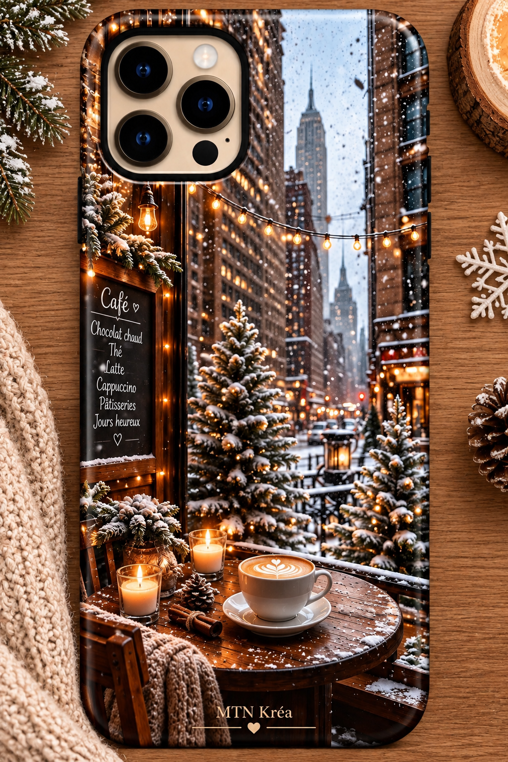 Coque chocolat chaud