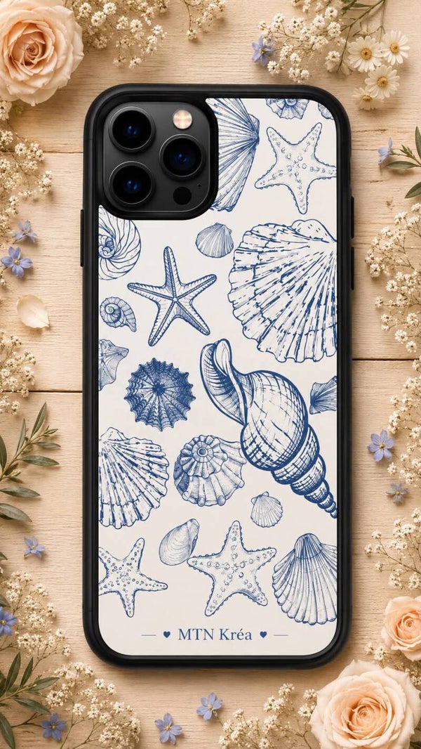 coque océan bleu