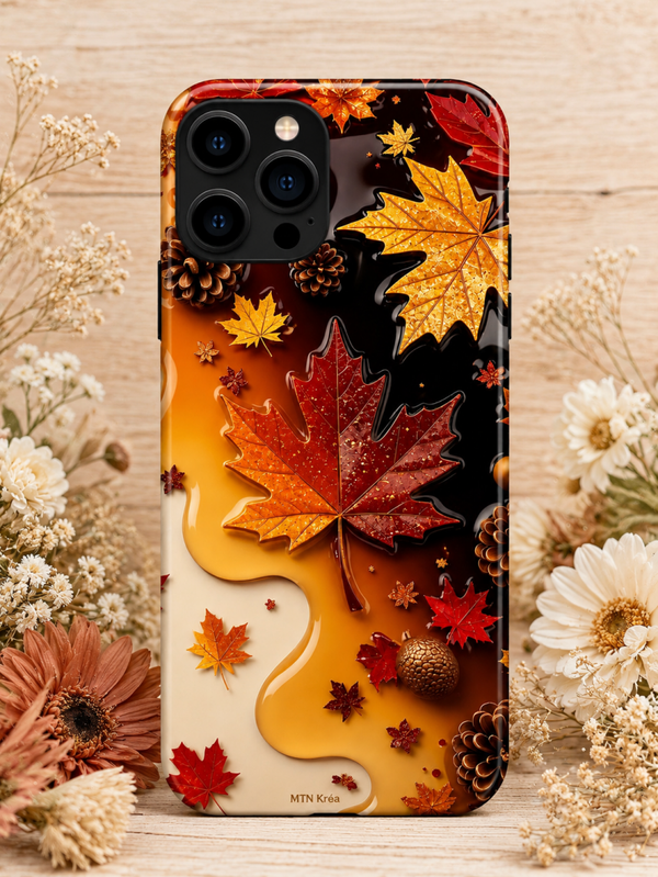 Coque feuille d’or