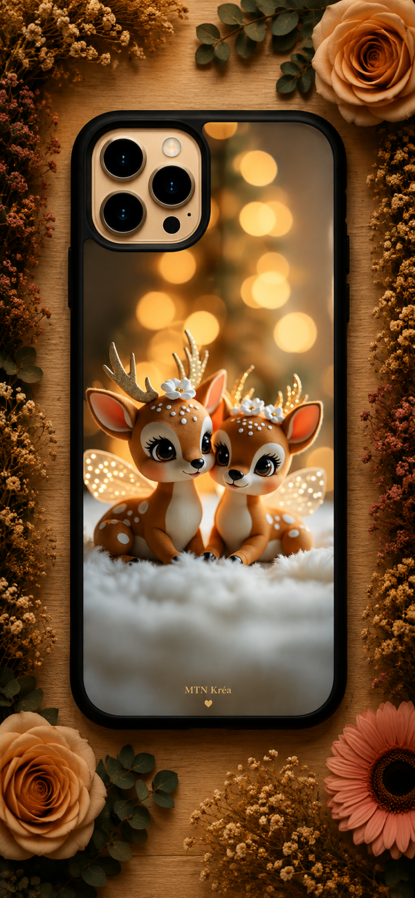 Coque les petits rennes magiques